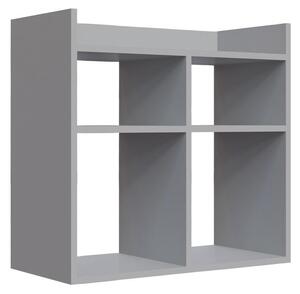 REGÁL NA TOPÁNKY, biela, 75,6/72/35,6 cm Livetastic - Online Only drobný nábytok, Online Only