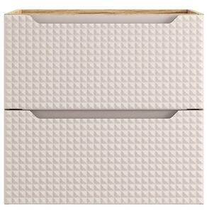 LUXOR Beige 82-60-2S závesná skrinka pod umývadlo 60 cm
