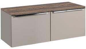 SANTA FE Taupe 82-120-B-2S-DV skrinka pod umývadlo 120 cm