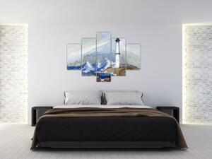 Obraz maľby majáku (150x105 cm)
