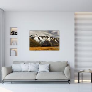 Obraz hory Sefton, Nový Zéland (90x60 cm)