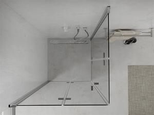 Mexen Lima Duo sprchovací kút 70 x 70 cm, 6mm sklo, číre sklo / chrómový profil, 856-070-070-02-00