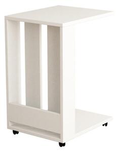 PRÍRUČNÝ STOLÍK, biela, kompozitné drevo, 37/45/60 cm Livetastic - Online Only zostavy, Online Only