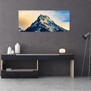 Obraz zasnežených hôr, Nepál (120x50 cm)
