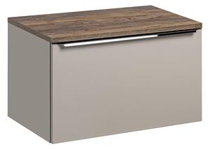 SANTA FE Taupe 82-80-B-2S-DV skrinka pod umývadlo 80 cm