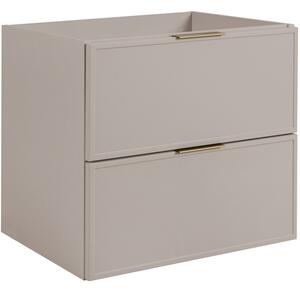 SLIM kašmír K60 závesná skrinka pod umývadlo 60 cm
