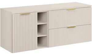 ADEL cashmere 82-140-DC skrinka pod umývadlo 140 cm