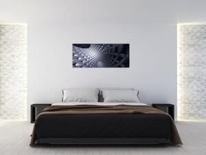 Obraz - Abstrakcia 3D (120x50 cm)