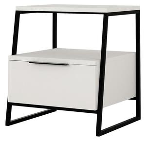 PRÍRUČNÝ STOLÍK, biela, kompozitné drevo, 45/40/50 cm Livetastic - Online Only zostavy, Online Only