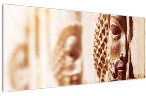 Obraz - Perzský reliéf (120x50 cm)