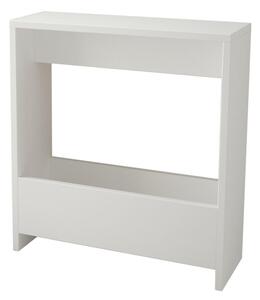 PRÍRUČNÝ STOLÍK, biela, kompozitné drevo, 55/20/60 cm Livetastic - Online Only zostavy, Online Only