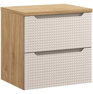 LUXOR Beige 82-60-2S-D závesná skrinka pod umývadlo 60 cm
