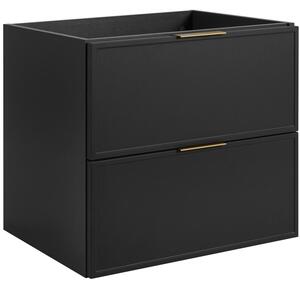 SLIM tmavosivá G60 závesná skrinka pod umývadlo 60 cm