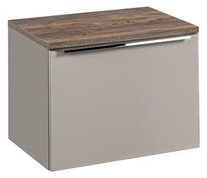 SANTA FE Taupe 82-60-B-2S-DV skrinka pod umývadlo 60 cm