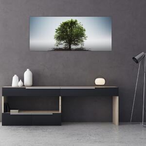 Obraz - Osamotený strom (120x50 cm)