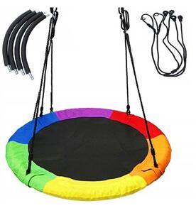 Záhradný hojdací kruh TWIZZY 110 cm, farebný