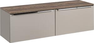 SANTA FE Taupe 82-160-B-2S-DV skrinka pod umývadlo 160 cm