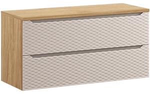OCEAN Beige 82-120-2S-D skrinka pod umývadlo 120 cm