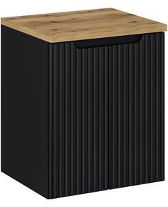 NOVA BLACK 82-50-2D-DD skrinka pod umývadlo 50 cm