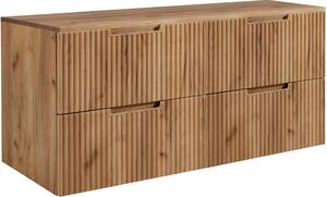 VENA dub craft zlatý C120DC závesná skrinka pod umývadlo 120 cm