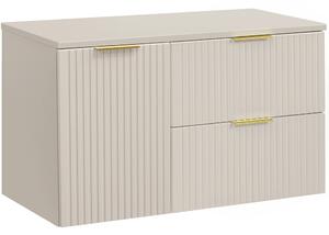 ADEL cashmere 82-100-2S-DC skrinka pod umývadlo 100 cm