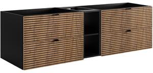 LOFT dub craft zlatý C180 závesná skrinka pod umývadlo 180 cm