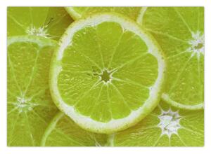 Obraz - citróny na reze (70x50 cm)