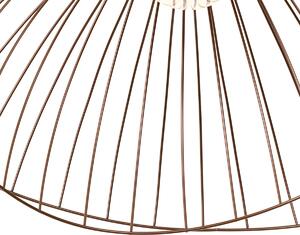 Dizajnové stropné svietidlo bronz 45 cm - Pua