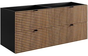 LOFT dub craft zlatý C120 závesná skrinka pod umývadlo 120 cm