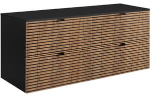 LOFT dub craft zlatý C120DB závesná skrinka pod umývadlo 120 cm