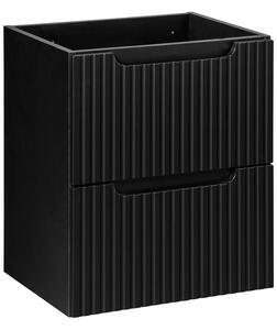 NOVA BLACK 82-50-2S skrinka pod umývadlo 50 cm