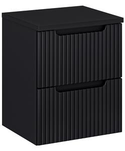 NOVA BLACK 82-50-2S-DC skrinka pod umývadlo 50 cm