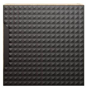 LUXOR Black 83-35-1DQ závesná skrinka do kúpelne