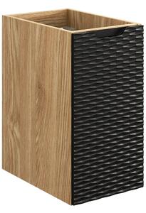 OCEAN Black 81-30-1D závesná skrinka do kúpelne 30 cm
