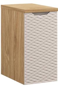 OCEAN Beige 81-30-1D-D závesná skrinka do kúpelne 30 cm