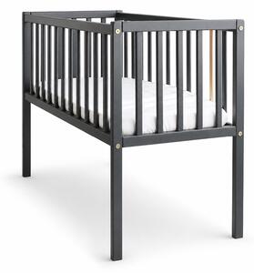 Detská postieľka Crib Stardust 90x40 - antracit