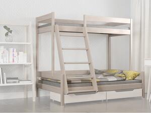 LU Borovicová poschodová posteľ s roštami RIO Rozmer: 200x120