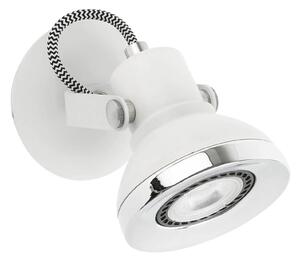 Nástenné svietidlo Ring s LED v bielej