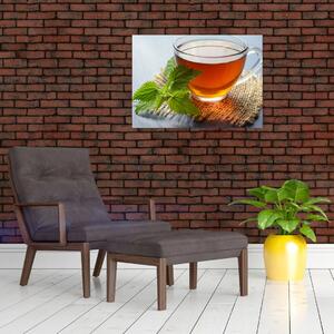 Obraz šálky s čajom (70x50 cm)