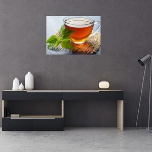 Obraz šálky s čajom (70x50 cm)