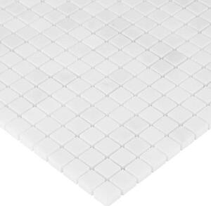 DUNIN - B&W Pure White 15 Mramorové mozaiky DUNIN (30,5 x 30,5 cm / 1 ks)