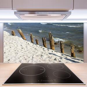 Nástenný panel  Pláž more príroda 100x50 cm