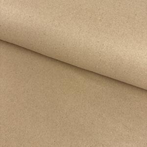 Metráž Kabátovina Flauš Wool - Hnedá karamel