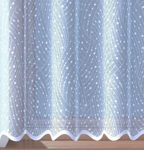 Forbyt, Hotová záclona alebo balkónový komplet, Loreta, biela 200 x 250 cm