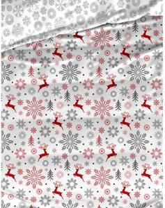 Carbotex Vianočné bavlnené obliečky Zimná rozprávka Rozmer: 1x70x90 / 1x140x200 cm