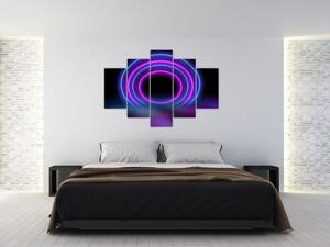 Obraz farebných kruhov (150x105 cm)
