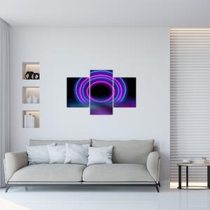 Obraz farebných kruhov (90x60 cm)