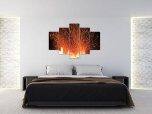 Obraz ohňa (150x105 cm)