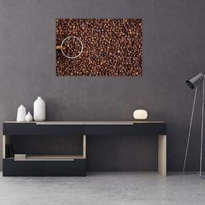 Obraz - kávové zrná (90x60 cm)
