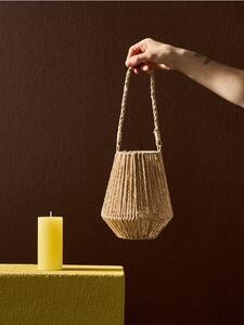 Sinsay - Pletený závesný lampáš - béžová